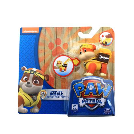Paw Patrol Action Pack Pup Rubble Toy Figure £12.99